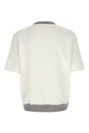 cotton and linen mélange sweatshirt