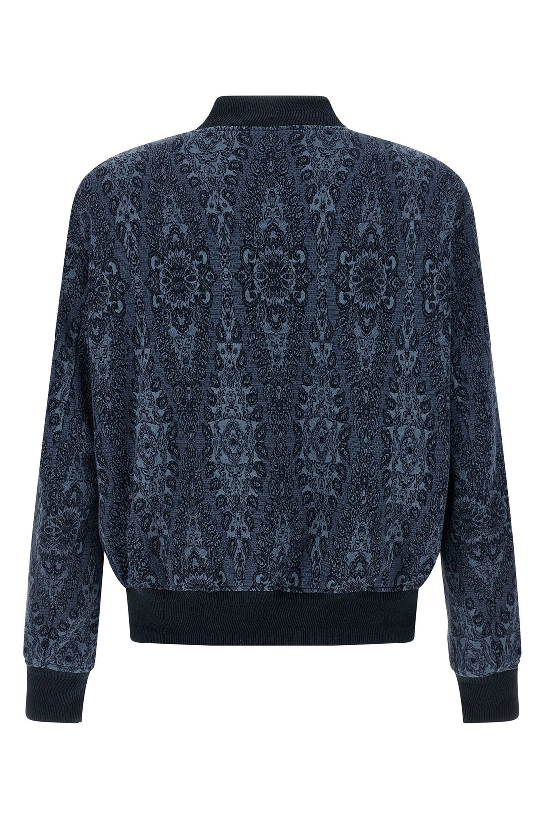 ETRO L jacquard cotton and viscose blend bomber jacket
