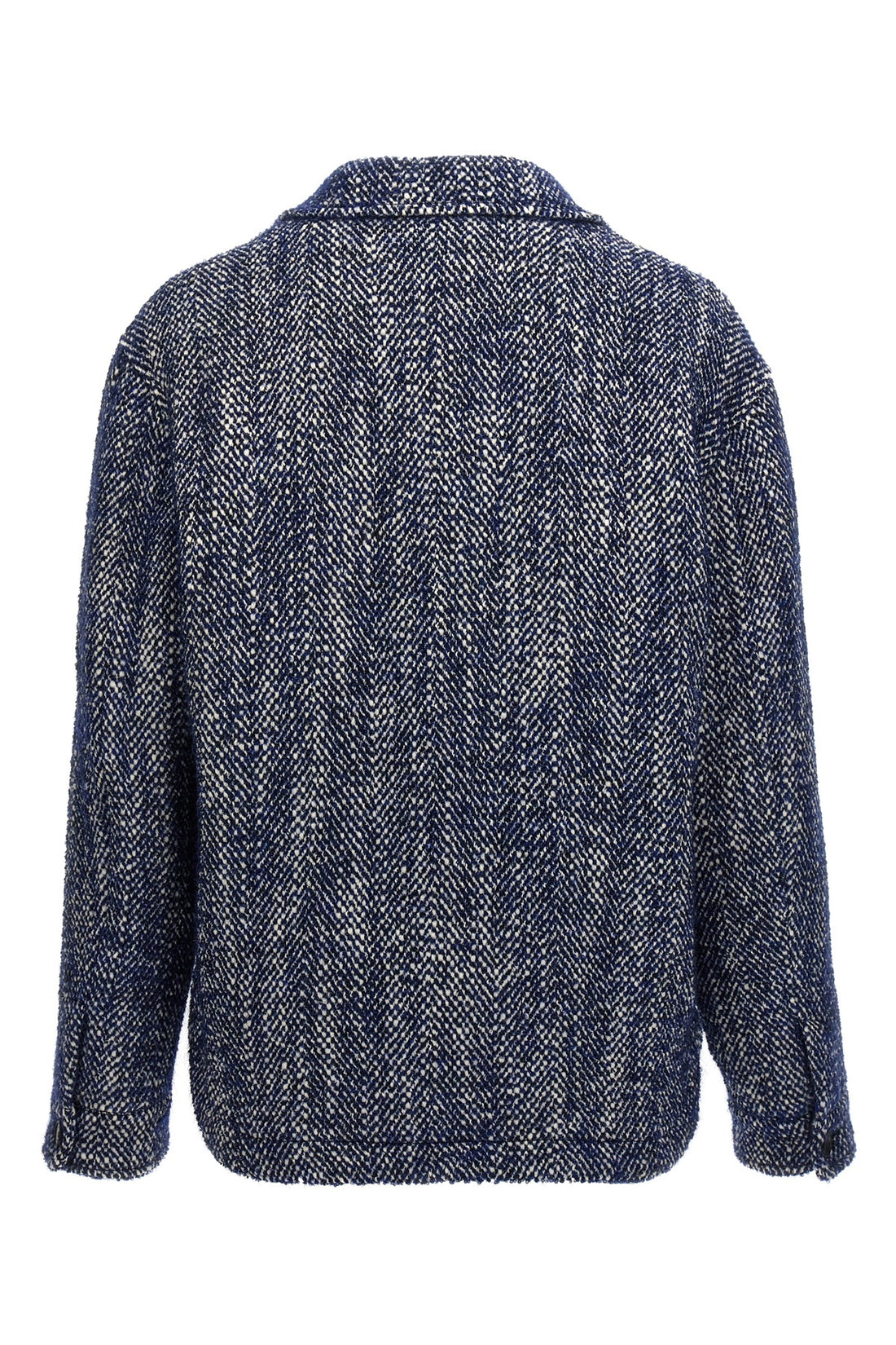 ETRO L chevron wool blend jacket