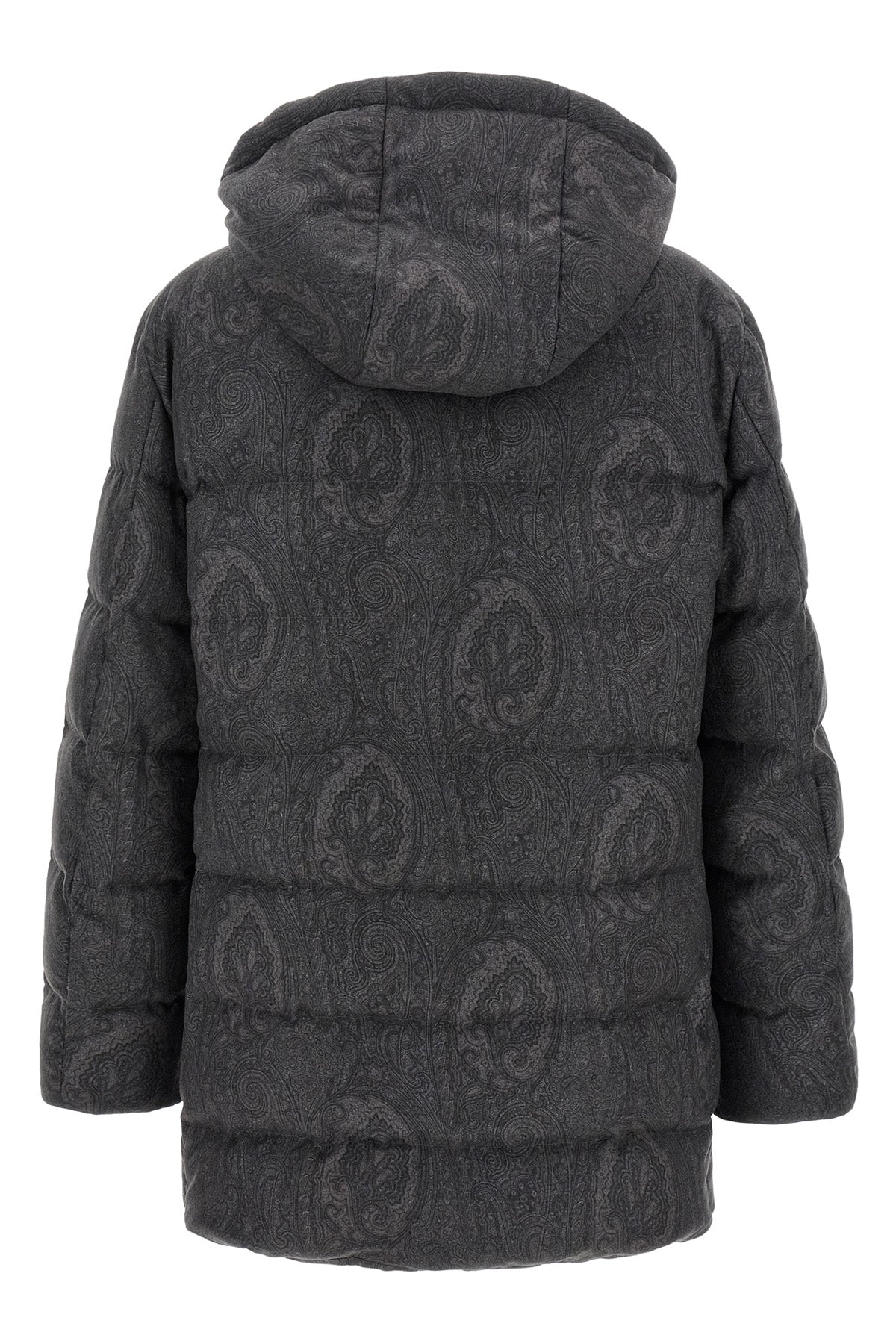 the etro long down jacket