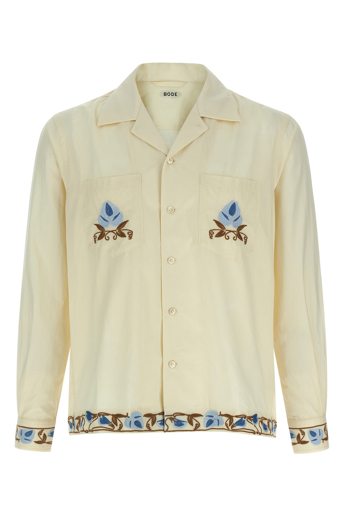 BODE L noveau vine cotton shirt