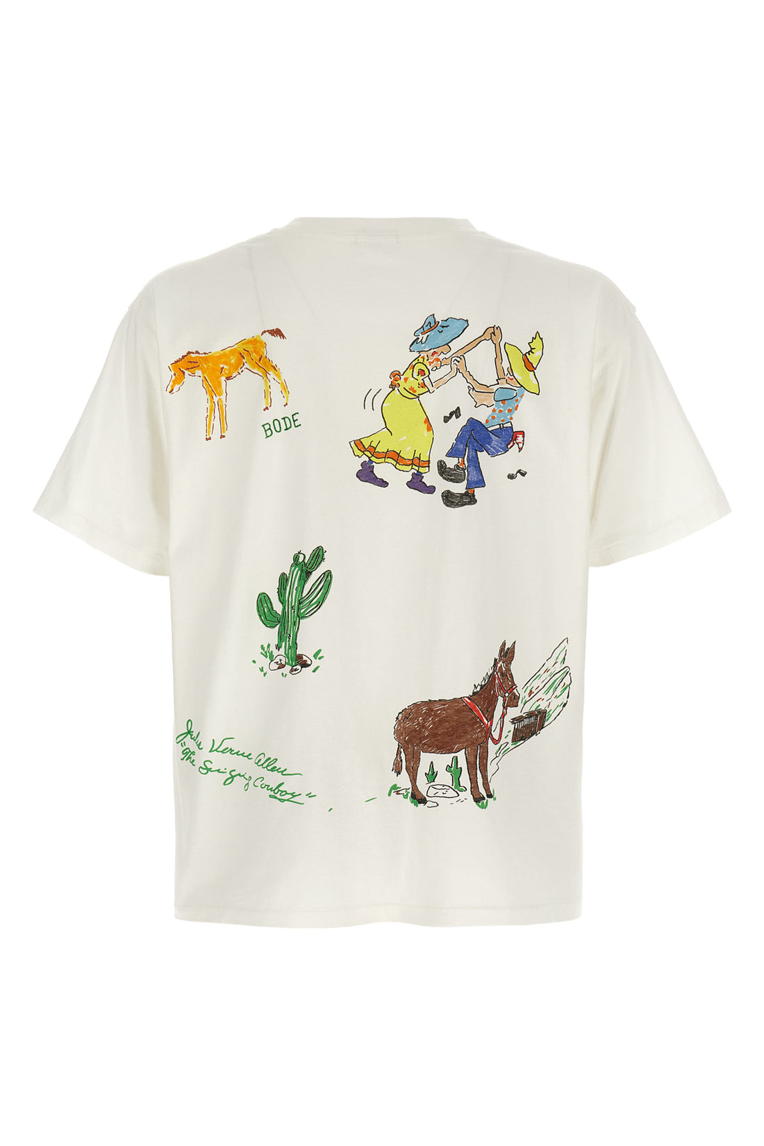 BODE L the bode river city pure jersey cotton t-shirt