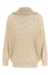 the brunello cucinelli dazzling abstract leaf cardigan in a precious mohair bl