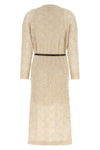 brunello cucinellis dazzling abstract leaf midi dress stands out for its soph