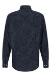 all-over paisley ramage pure cotton denim shirt