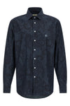 all-over paisley ramage pure cotton denim shirt