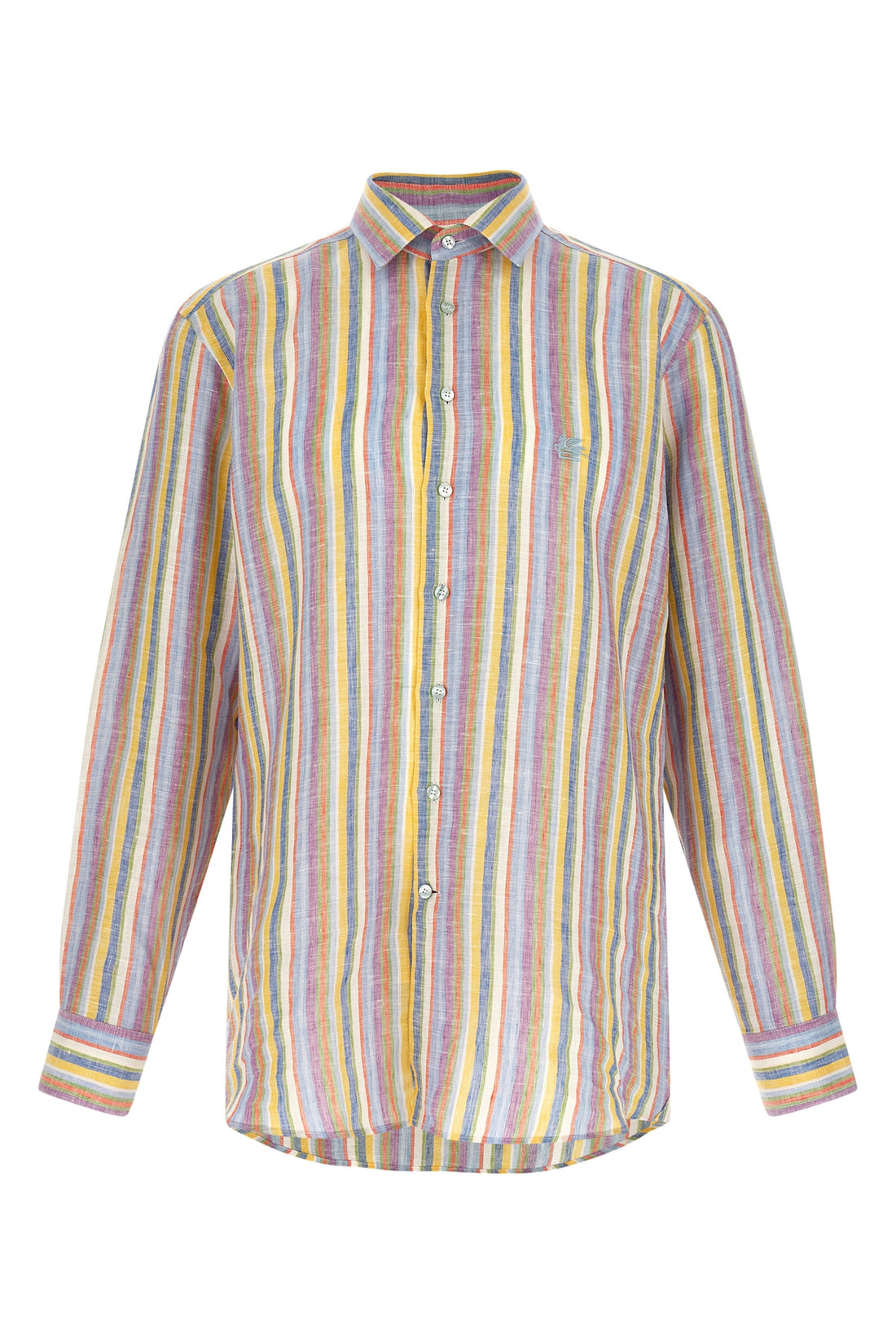 ETRO 39 cm pure linen shirt