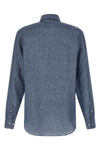 mélange linen shirt