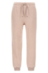 joggers in wool blend