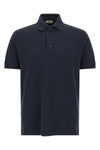 piqué cotton polo shirt