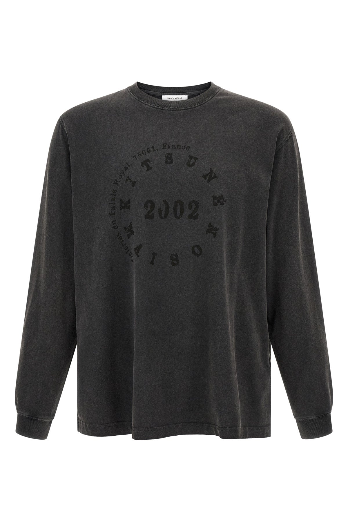 maison kitsuné long-sleeved t-shirt