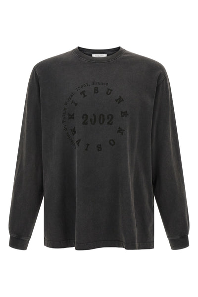 maison kitsuné long-sleeved t-shirt