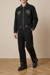 lucky draw cotton twill pants