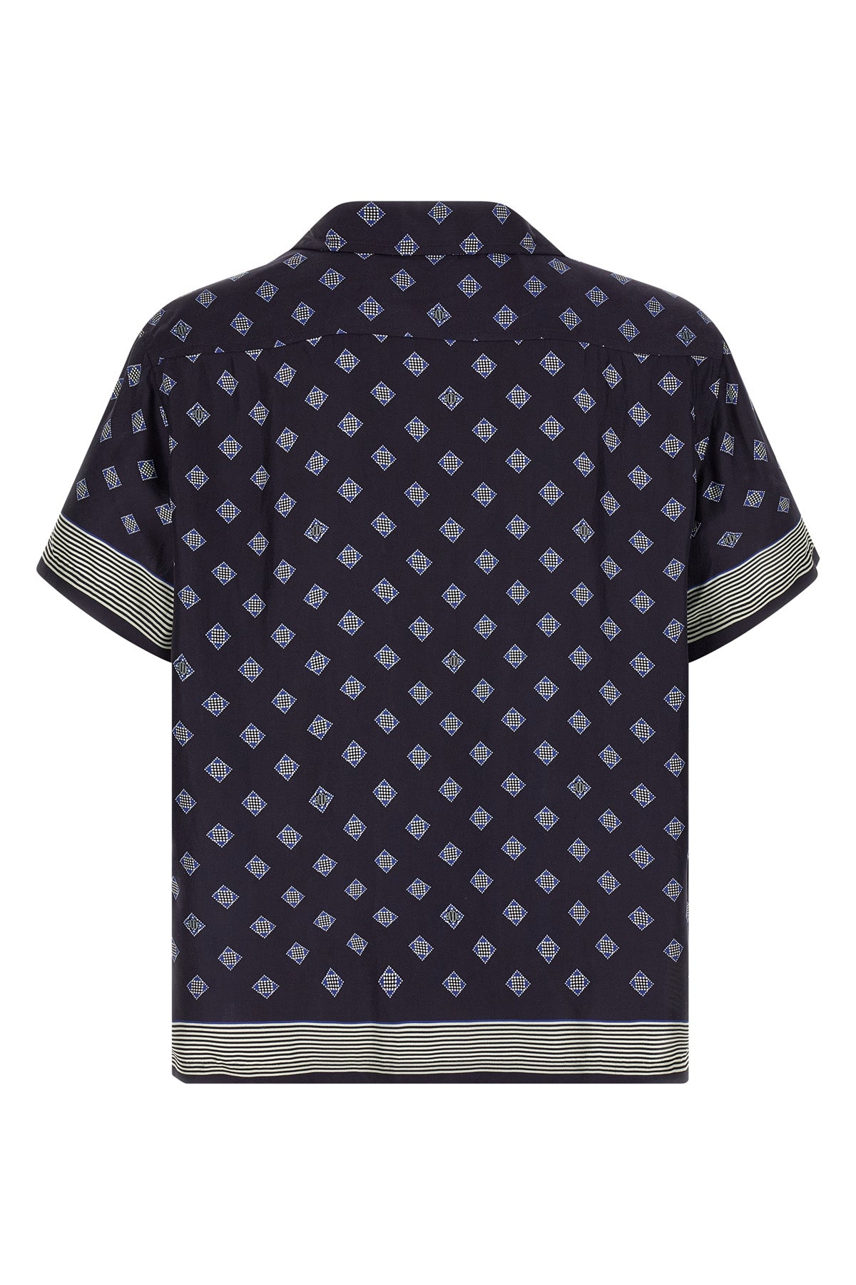 foyer diamond silk shirt