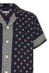 foyer diamond silk shirt