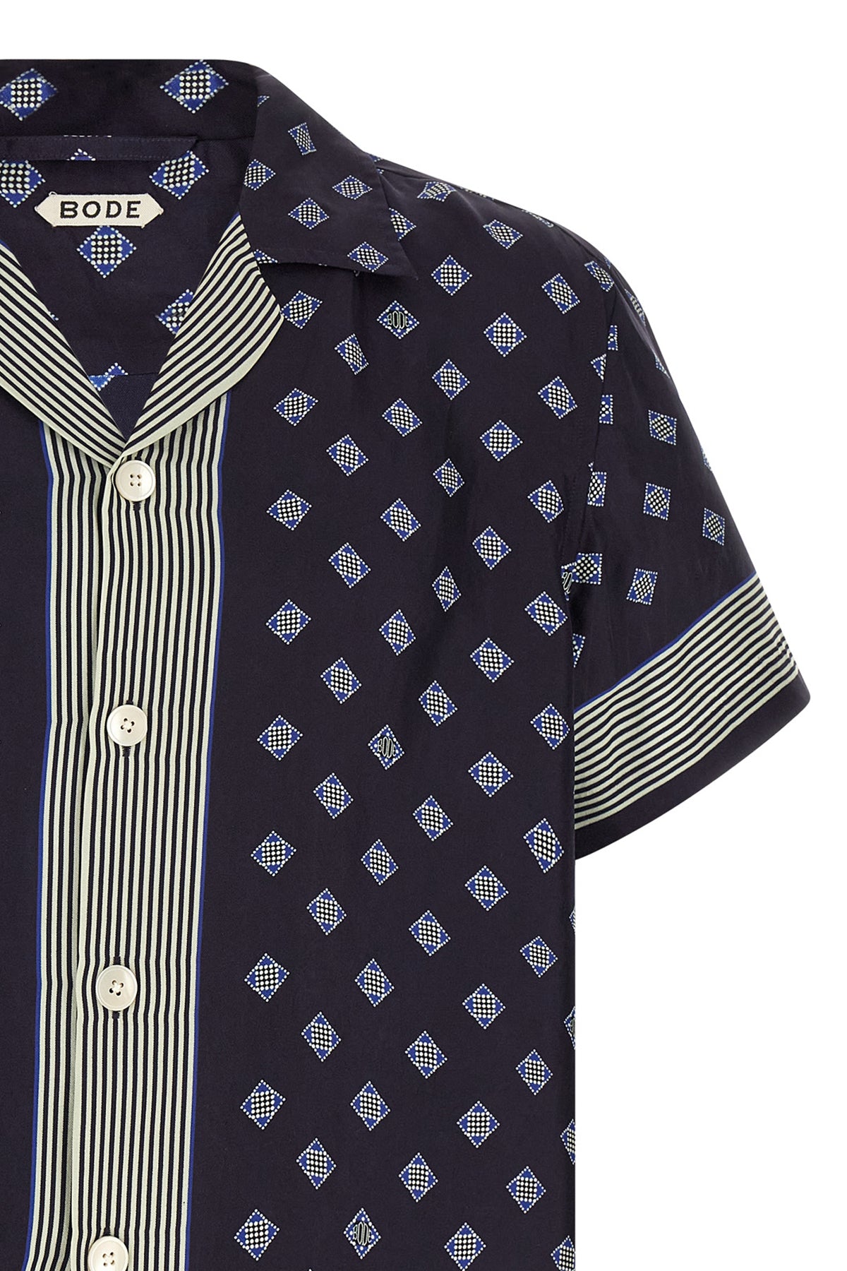 foyer diamond silk shirt