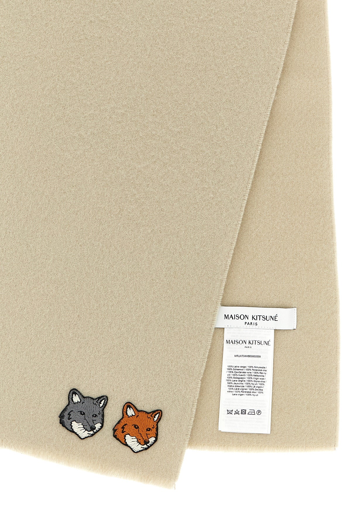 the maison kitsuné scarf sets a new standard for winter accessories through an e