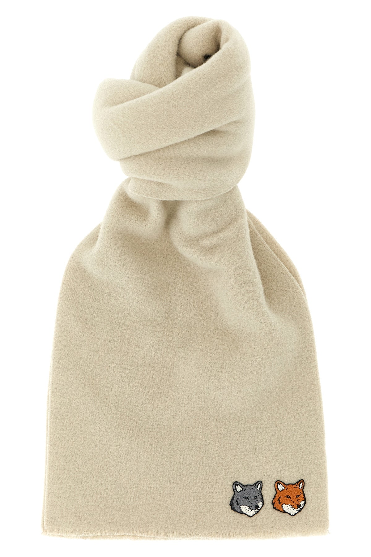 the maison kitsuné scarf sets a new standard for winter accessories through an e