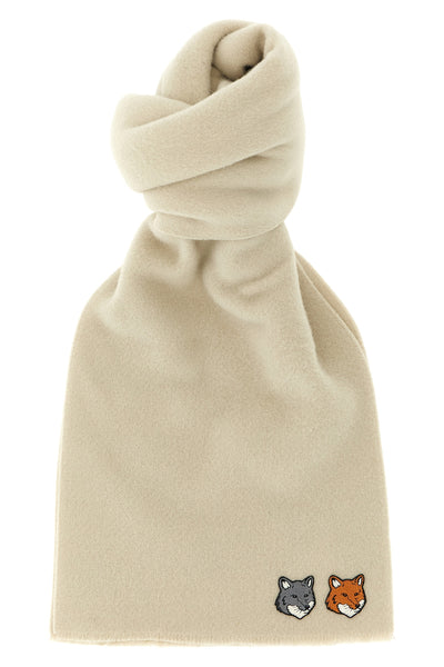 the maison kitsuné scarf sets a new standard for winter accessories through an e
