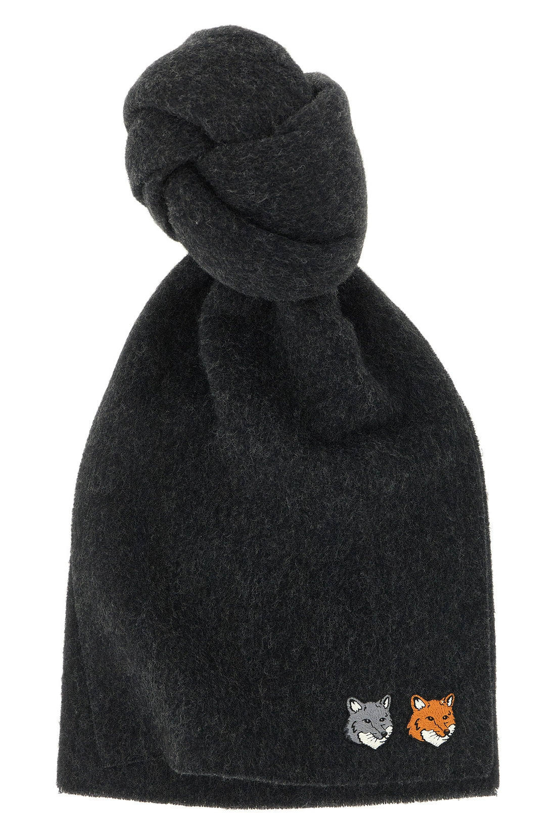 MAISON KITSUNÉ OS the maison kitsuné scarf redefines everyday elegance through an essential silhou
