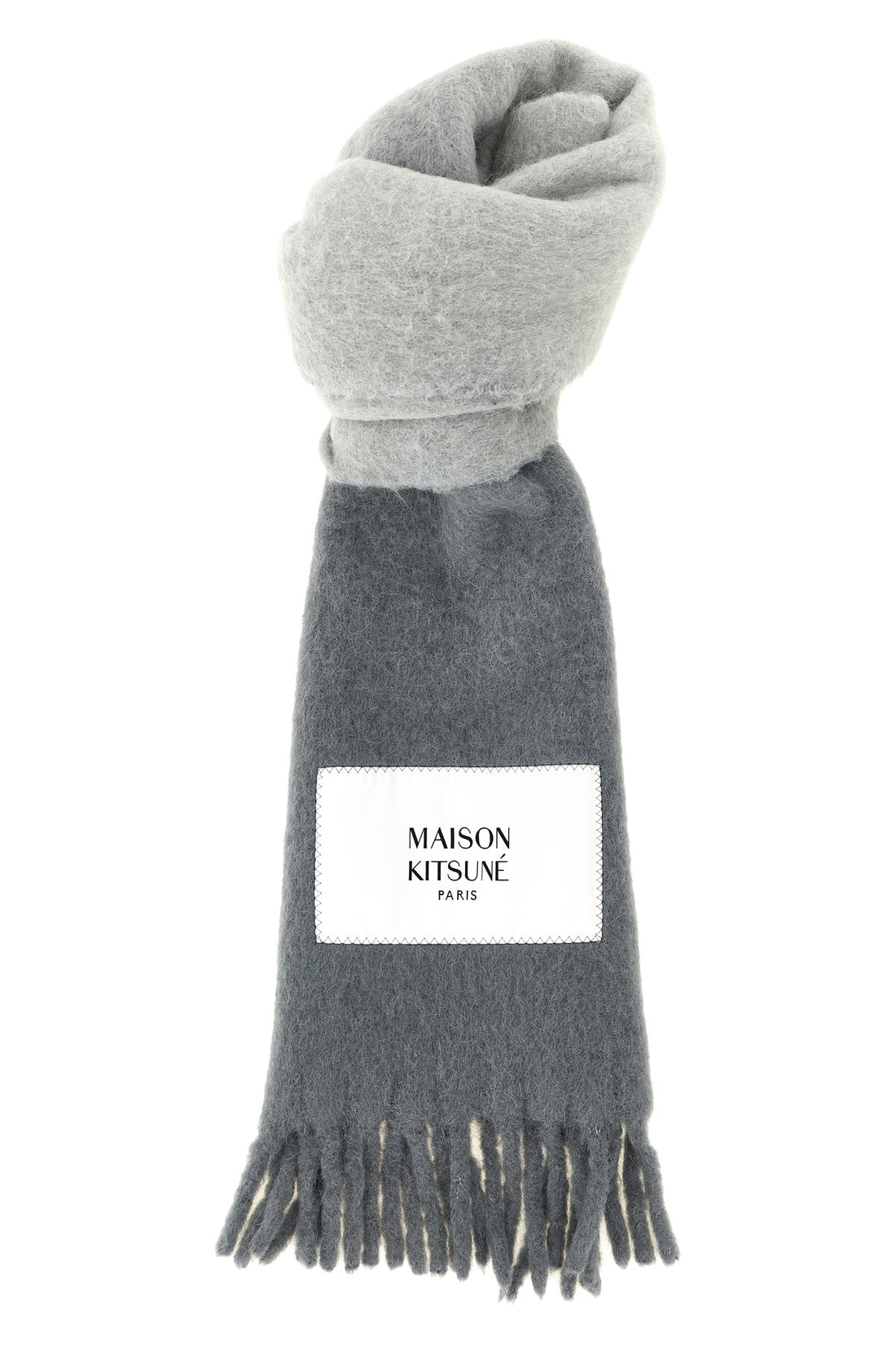 MAISON KITSUNÉ OS the maison kitsuné gradient scarf