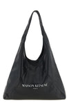 the maison kitsuné triangle shoulder bag