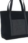 the maison kitsuné large structured tote bag