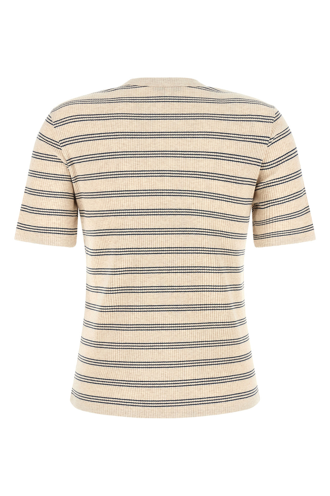 MAISON KITSUNÉ S the maison kitsuné t-shirt redefines the everyday wardrobe through a tight silho