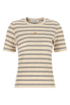 the maison kitsuné t-shirt redefines the everyday wardrobe through a tight silho