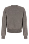 maison kitsuné cardigan in pure merino wool embodies an essential and refined ae