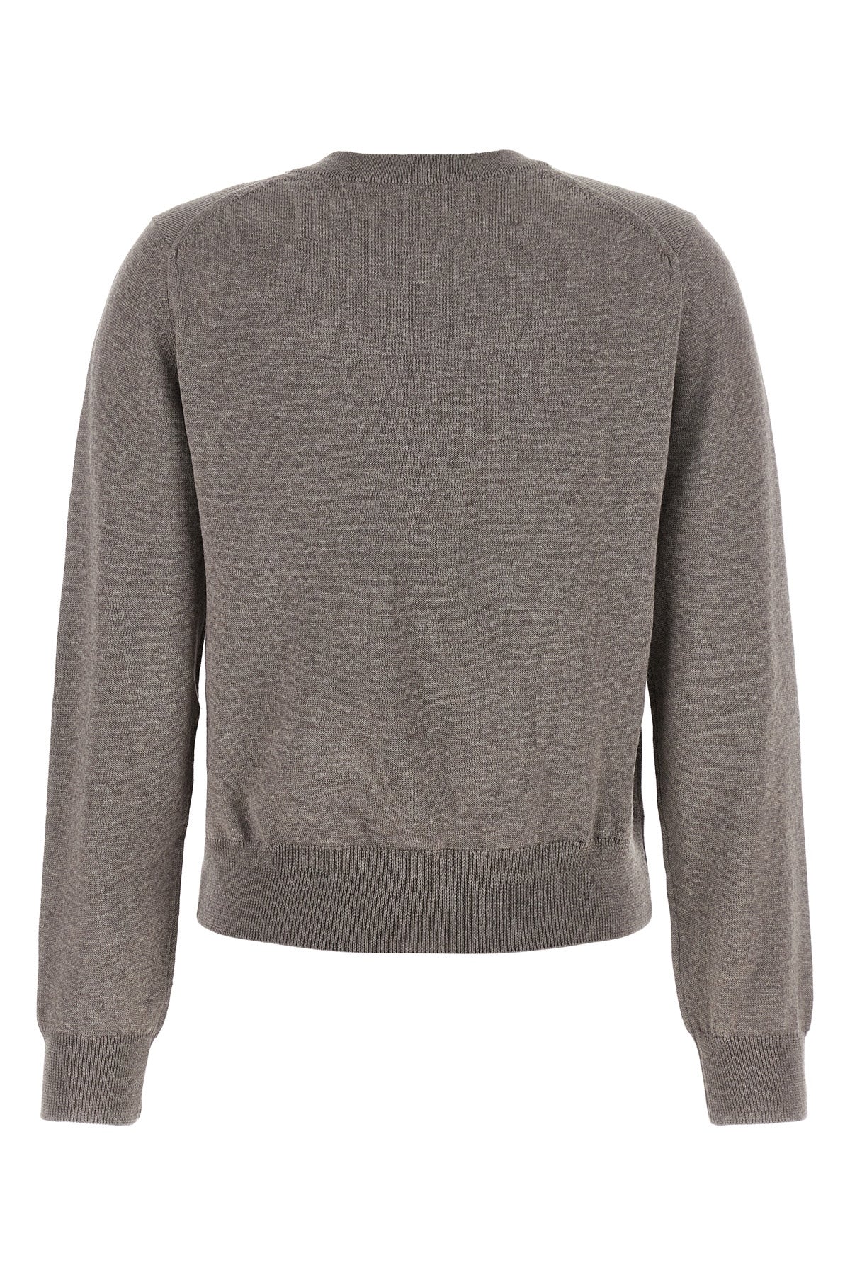 maison kitsuné cardigan in pure merino wool embodies an essential and refined ae