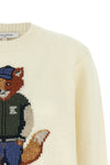 the maison kitsuné sweater defines the casual wardrobe