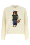 the maison kitsuné sweater defines the casual wardrobe