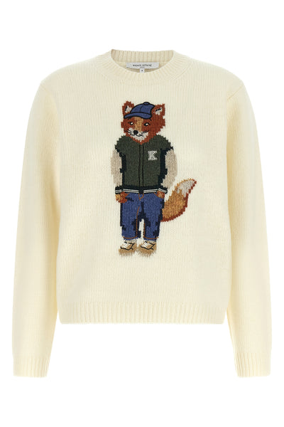 the maison kitsuné sweater defines the casual wardrobe