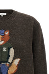 the maison kitsuné sweater sets a new standard for contemporary knitwear