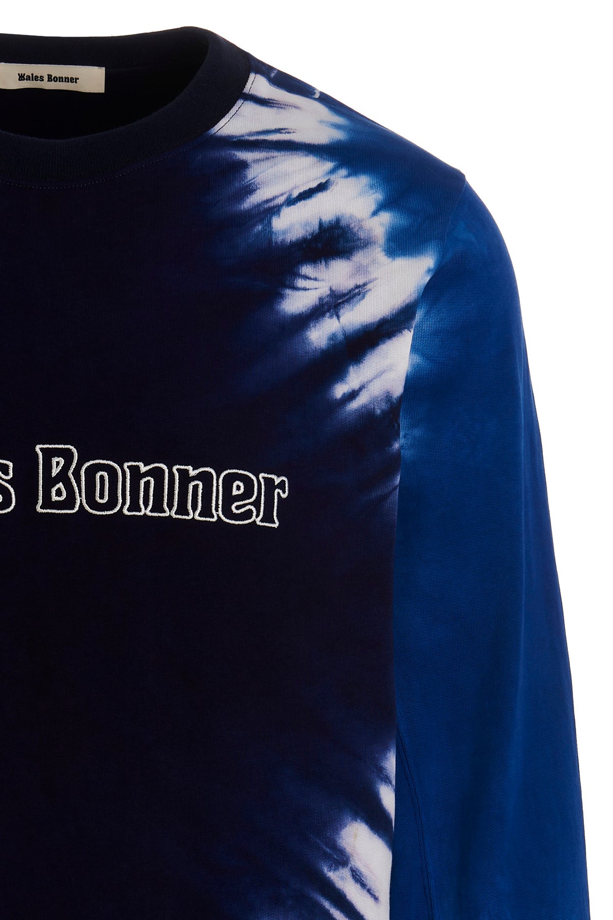 tie-dye effect cotton sweatshirt