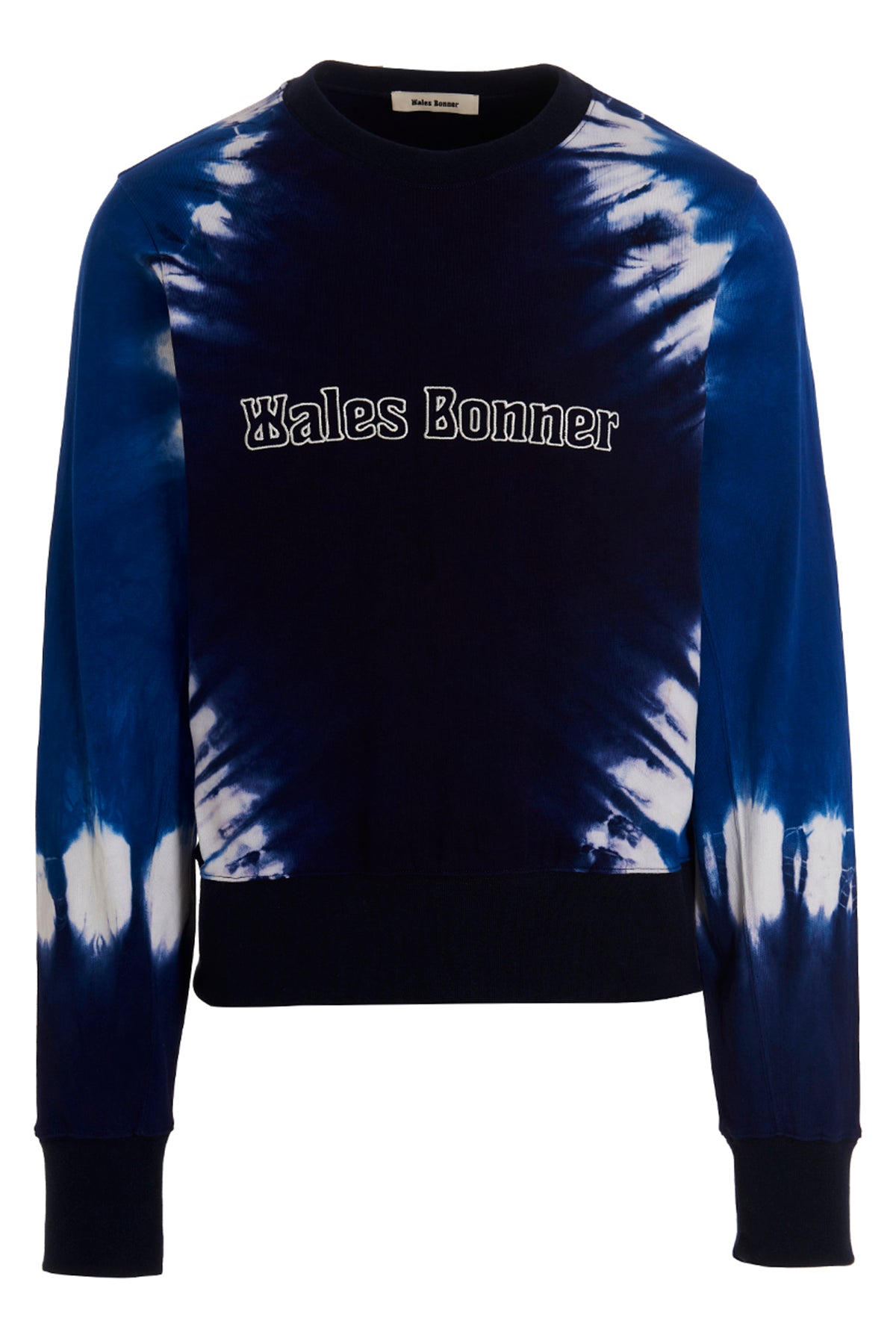 tie-dye effect cotton sweatshirt