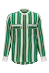 cadence viscose silk blend shirt