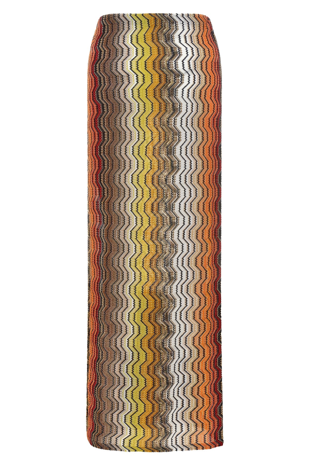 the missoni long skirt is structured