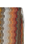 the missoni long skirt is structured