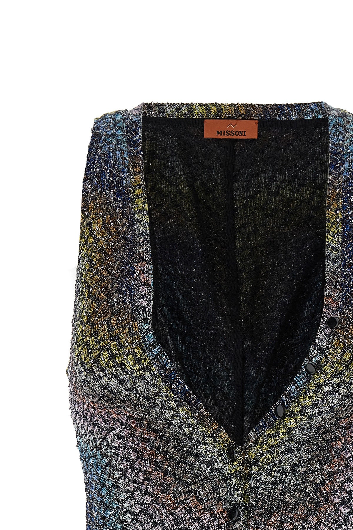 one-piece swimsuit in all-over micro sequin lamé blend made
