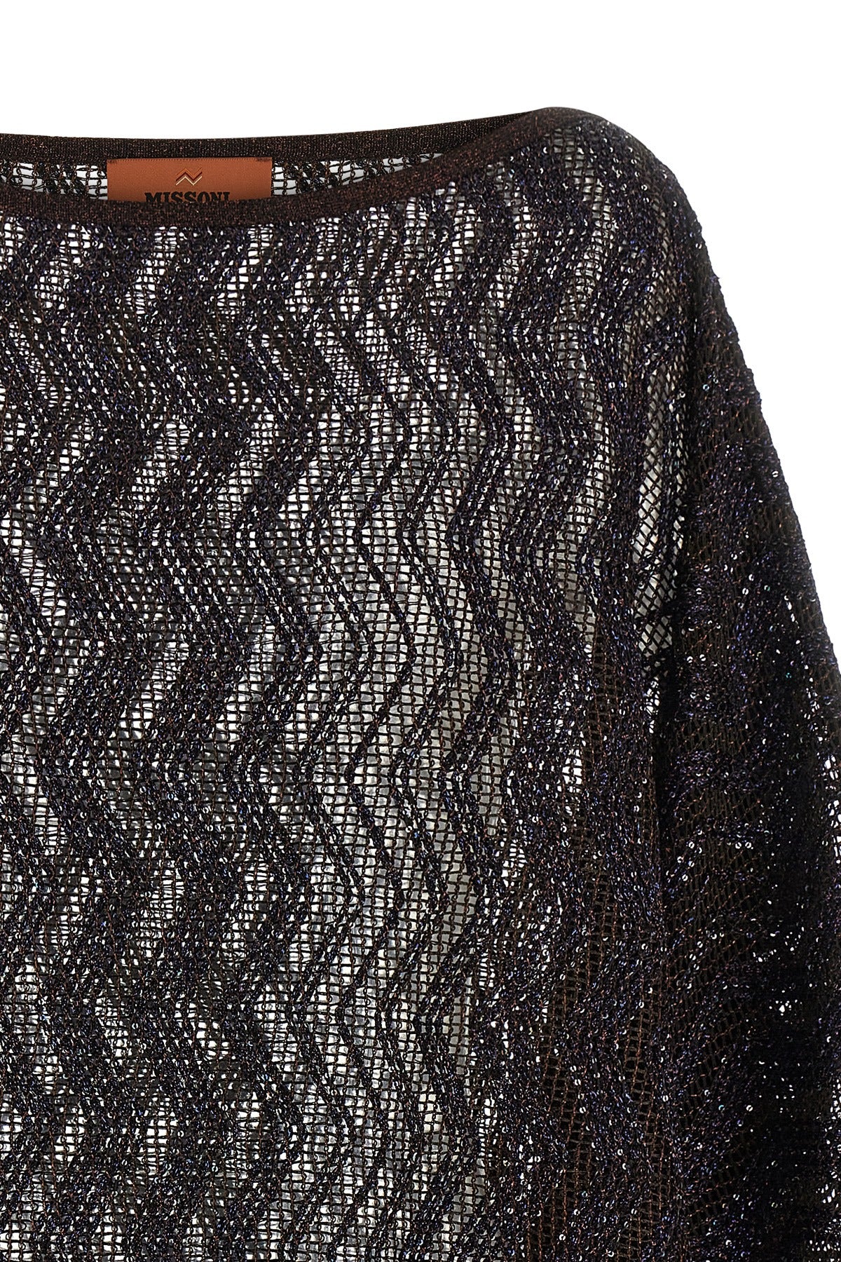 viscose blend mesh mini dress