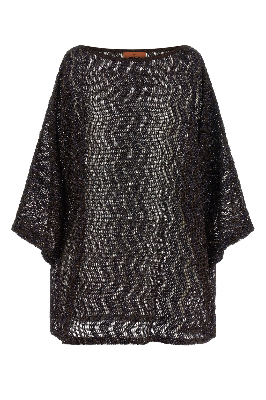 MISSONI L viscose blend mesh mini dress