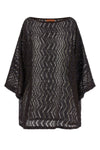 viscose blend mesh mini dress