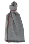 the diagonally woven brunello cucinelli scarf