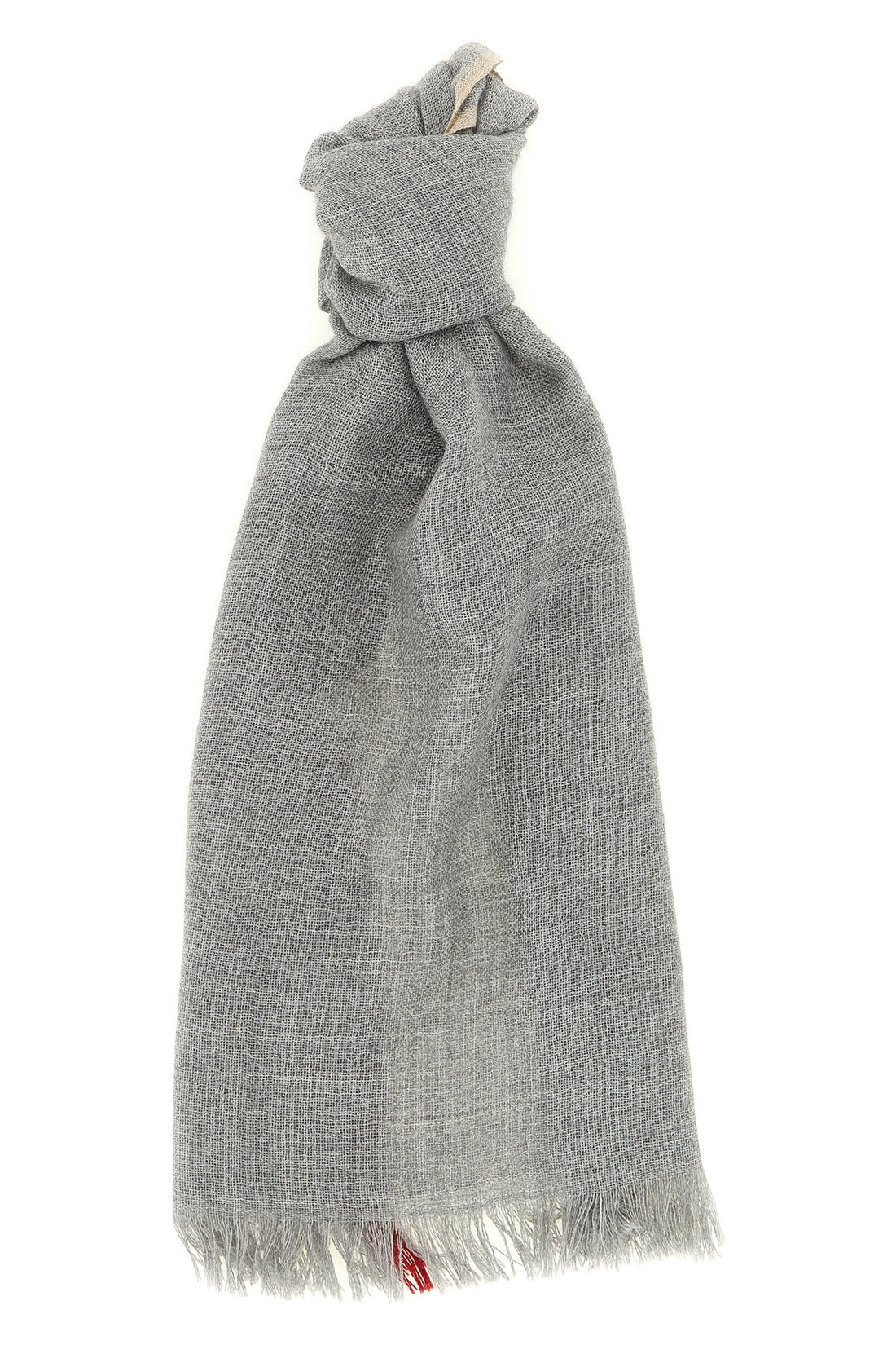 BRUNELLO CUCINELLI OS cashmere and silk scarf