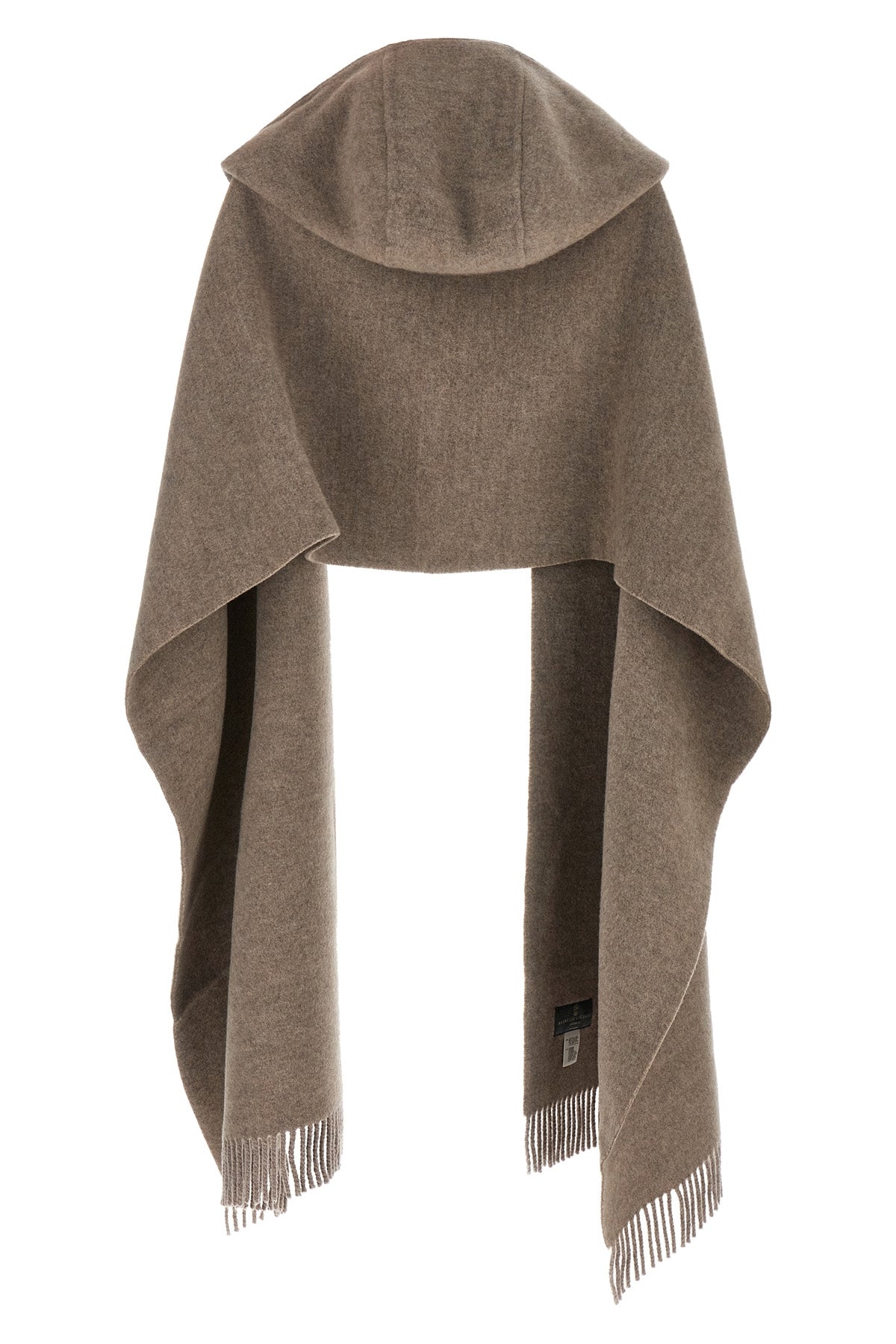 the brunello cucinelli hooded scarf sets a new standard of sartorial layering