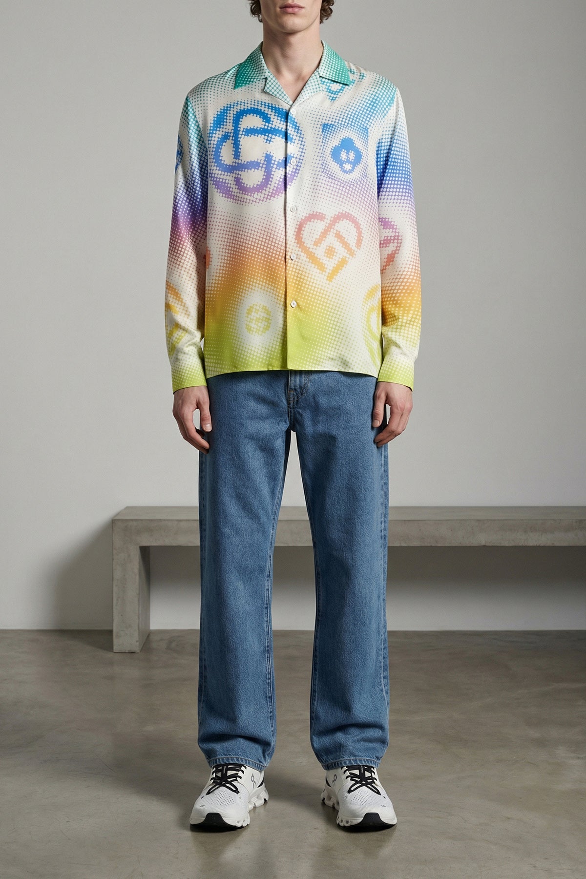 silk twill shirt