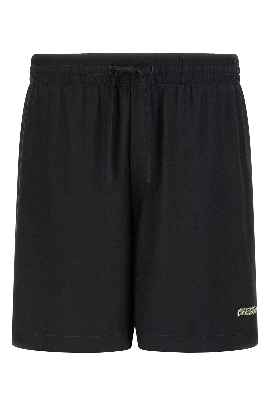 CASABLANCA L jacquard monogram silk bermuda shorts
