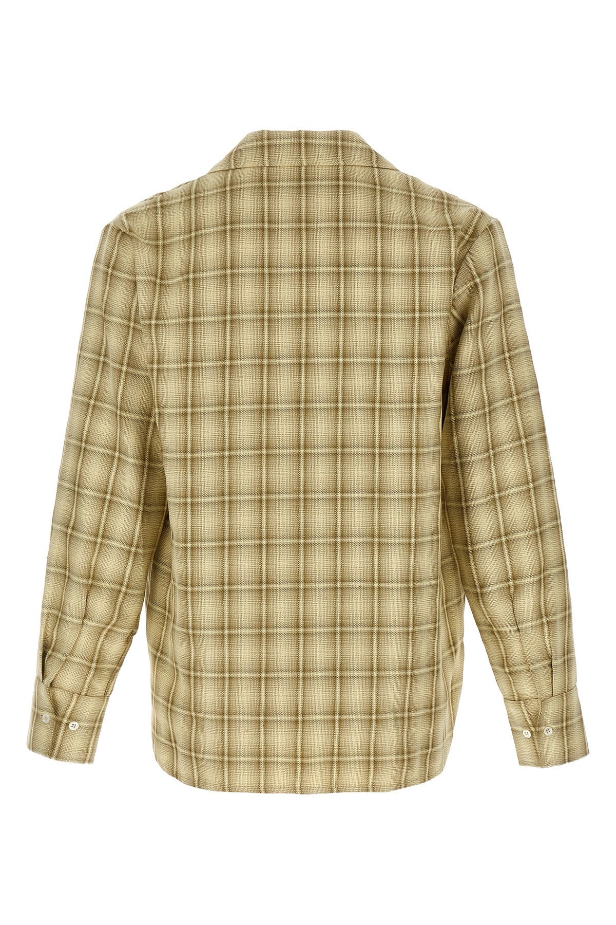 ignacio shirt in structured cotton and linen twill